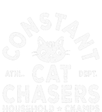 Funny Constant Cat Chasers Household Champs Retro Cats Lover T-Shirt