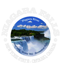 Funny Niagara Falls Niagara River New York State Canada Performance Fleece Hoodie