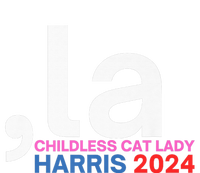  La Cat Ladies For Kamala Funny Cat 2024 President Kamalaharris T-Shirt