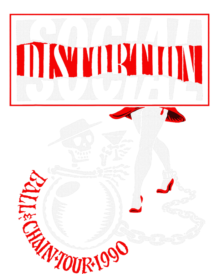 Social Distortion Ball And Chain Tote Bag