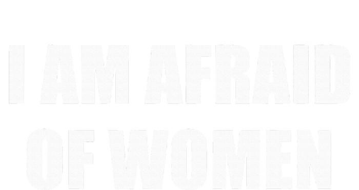 I Am Afraid Of Women Women's Tri-Blend 3/4-Sleeve Raglan Shirt