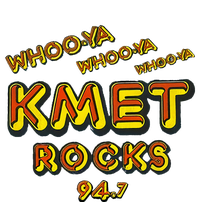 Kmet Radio Los Angeles Valley Retro Vintage Tall Sweatshirt