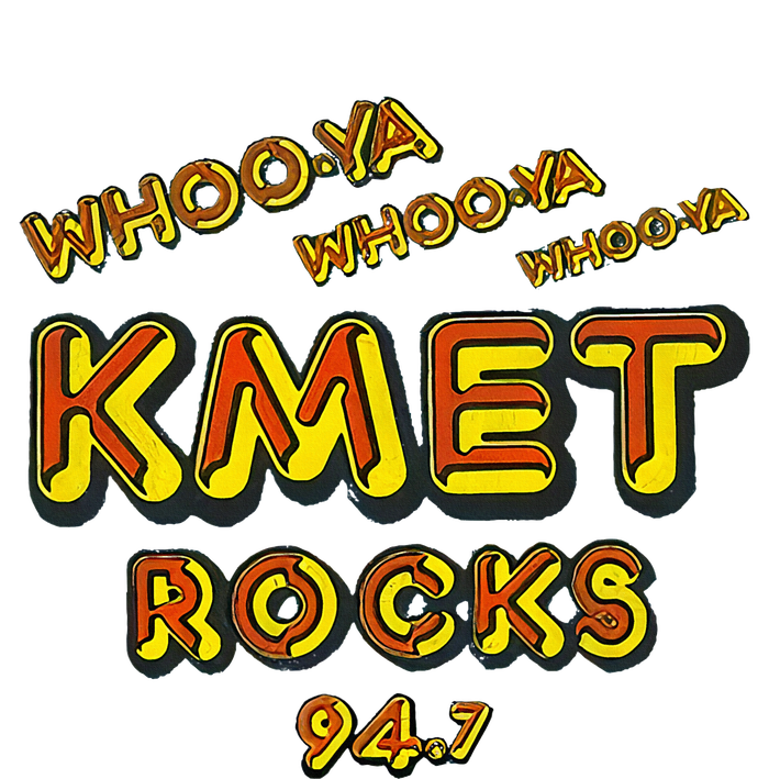 Kmet Radio Los Angeles Valley Retro Vintage Tall Sweatshirt