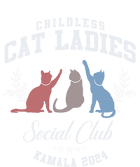 Childless Cat Ladies Social Club Voting Kamala Election 2024 Tie-Dye T-Shirt