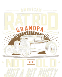 Rat Rod Grandpa Not Old Just Rusty Vintage Hot Rod Car Women's Pullover Hoodie