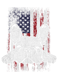 Patriotic French Bulldog American Flag Dog PosiCharge Competitor Tank