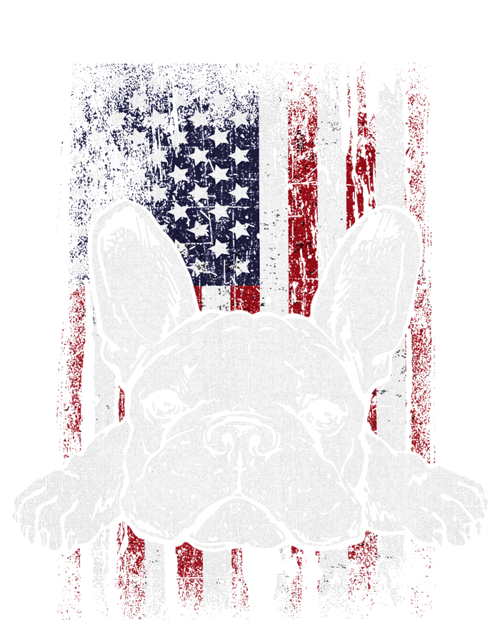 Patriotic French Bulldog American Flag Dog PosiCharge Competitor Tank