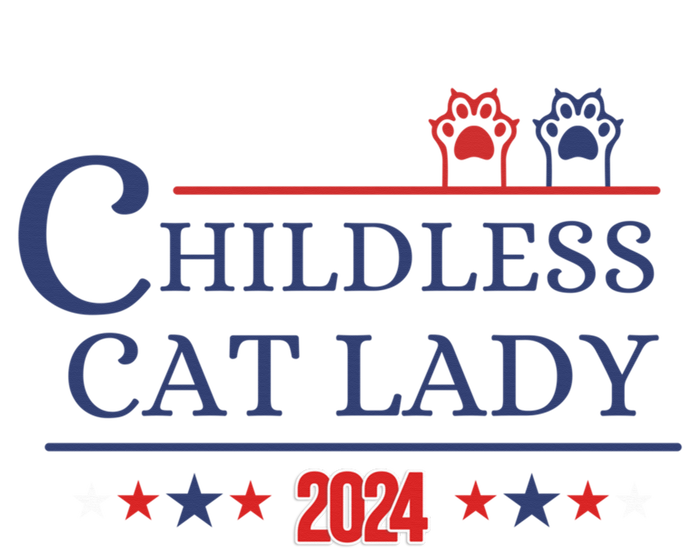 Childless Cat Kamala 2024 Childless Cat Lady 2024 Childless Cat Lady Kamala 2024 T-Shirt