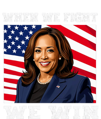 When We Fight We Win American Flag Usa Kamala Harris T-Shirt