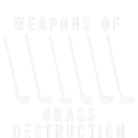 Weapons Of Grass Destruction Golf Lover Golfer Golfing Toddler Fine Jersey T-Shirt