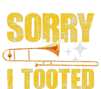 Sorry I Tooted Trombone Trombonist Music Brass Wind Player Magnet