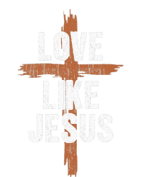 Dad Love Like Jesusshirt Christian Religious Cross Jesus Tie-Dye T-Shirt