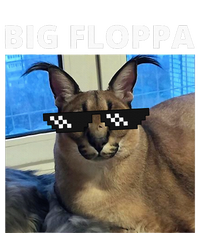 Big Floppa Meme Cat T-Shirt