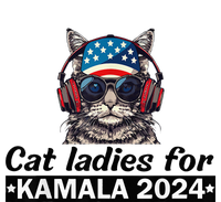 Kamala Harris 2024 Cat Lady Voting Cats Feminine T-Shirt