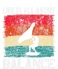 Life Is All About Balance Hydrofoil Foiling Surfing Lover Tall Hoodie