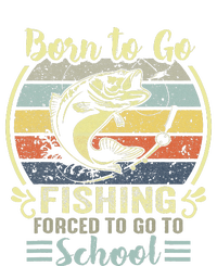 Funny Born To Go Fishing Bass Fish Fisherman Youth Performance Sprint T-Shirt