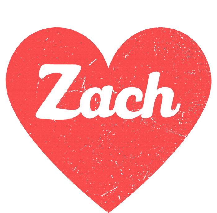 I Heart Zach First Names And Hearts I Love Zach T-Shirt