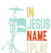 In Jesus Name I Play Drums Drumming Drummer Christian Legacy Cool Fit Booney Bucket Hat