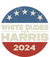 White Dudes For Harris 2024 For President Election Voting 2024 Tie-Dye T-Shirt