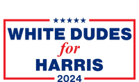 White Dudes For Harris 2024 For President Election Voting 2024 T-Shirt