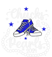 Chucks And Pearls Kamala Harris 2024 Meme Vote President Hoodie