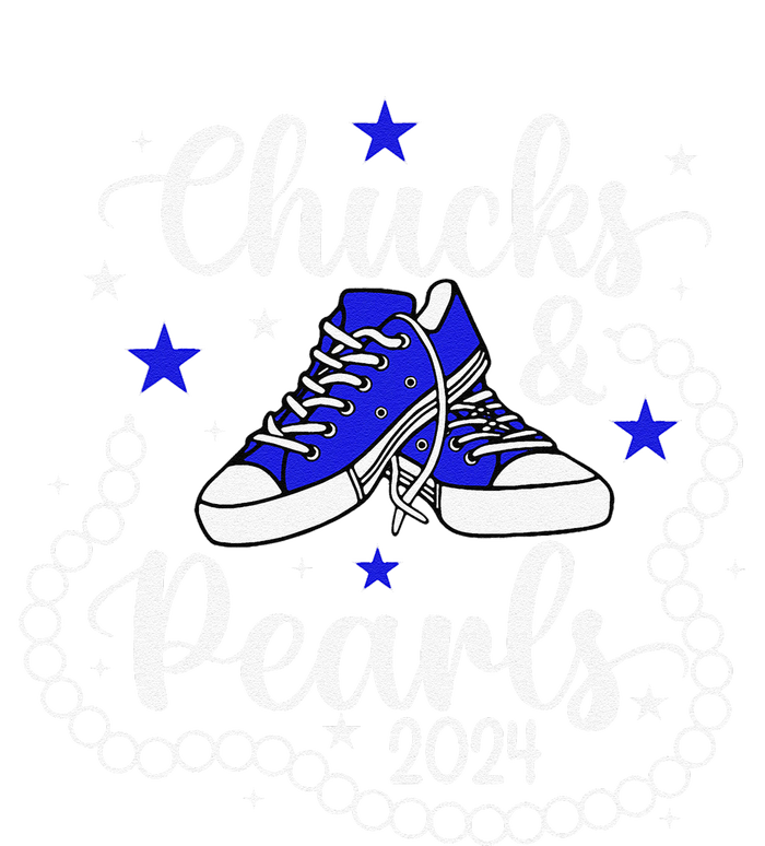 Chucks And Pearls Kamala Harris 2024 Meme Vote President Hoodie