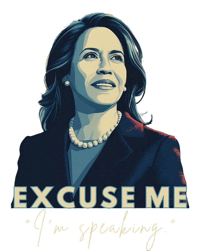 Kamala Harris 2024 Excuse Me IM Speaking Funny Saying T-Shirt