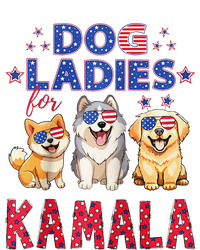 Childless Dog Ladies Voting For Kamala 2024 Raglan Large Microfiber Waffle Golf Towel