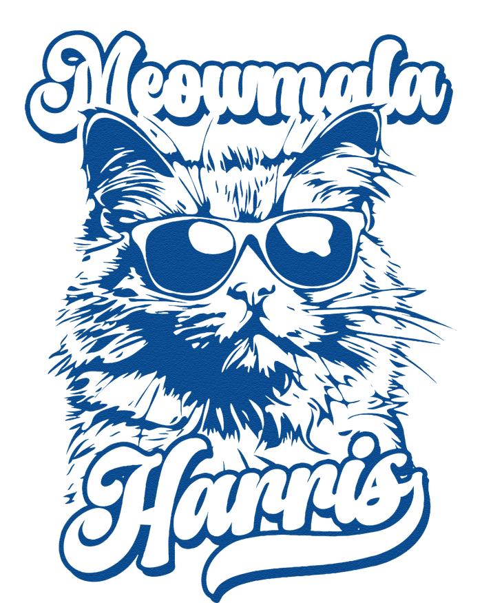 Meowmala Harris 2024 Funny Cat Lady Urban Pullover Hoodie