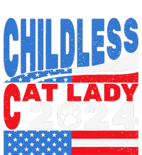 Childless Cat Lady Usa Voting Election 2024 T-Shirt