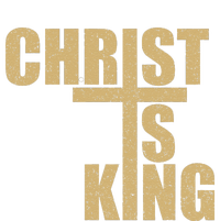 Christ Is King Jesus Is King Cross Crucifix Women's Pullover Hoodie