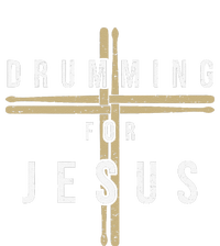 Drummer Drumming Drums Percussion I Jesus Christian Church T-Shirt