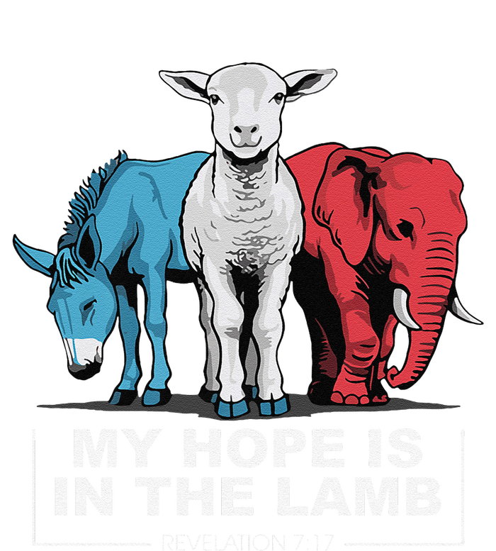 My Hope Is In The Lamb Flat Bill Trucker Hat