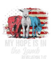 My Hope Is In The Lamb Funny Scripture Elephant Donkey Us T-Shirt