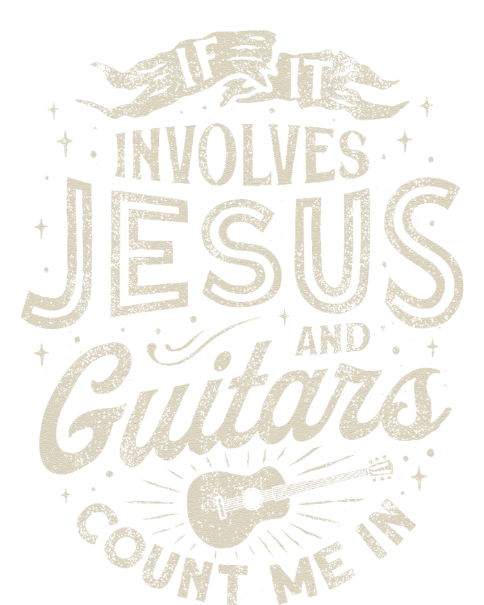 If It Involves Jesus And Guitars Guitarist Christian Music Valucap Bio-Washed Visor