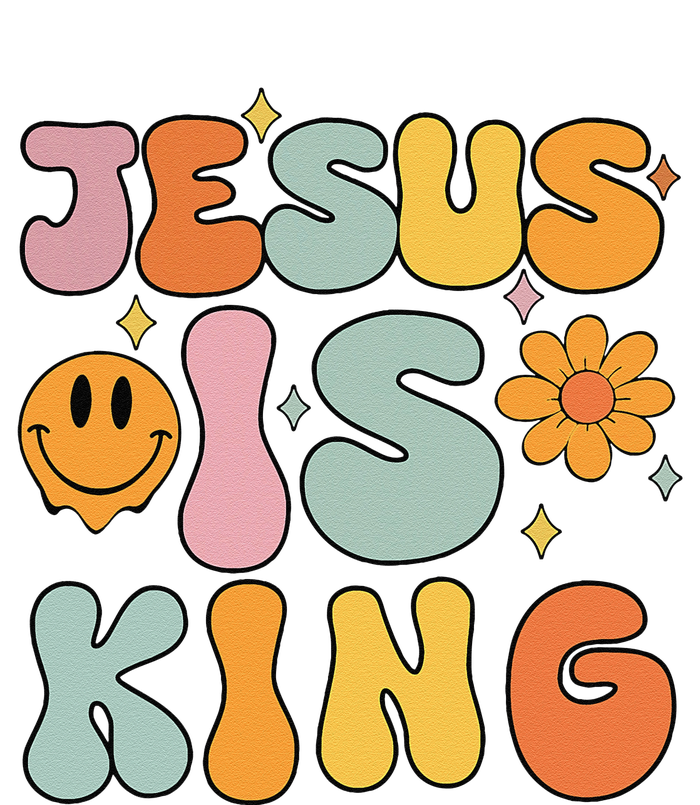 Jesus Is King Christian Religious Short Acrylic Beanie