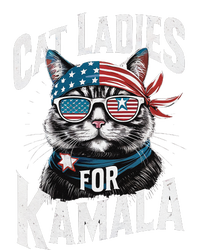 Cat Ladies For Kamala 2024 President Kamalaharris Gift T-Shirt