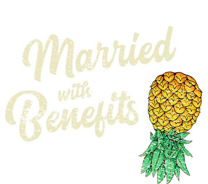 Upside Down Pineapple Married With Benefits Subtle Swinger Performance Sprint T-Shirt