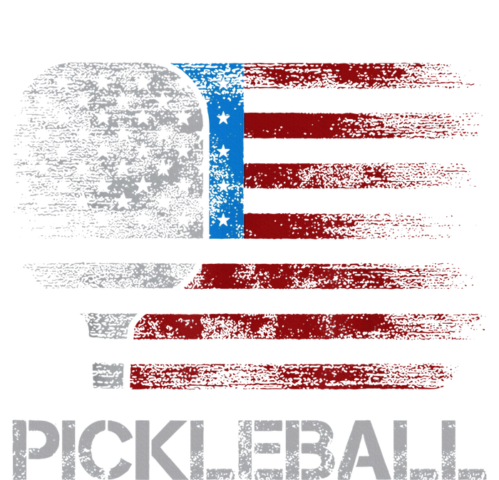 Us Flag Pickleball Player Paddleball Lover Ladies Essential Tank