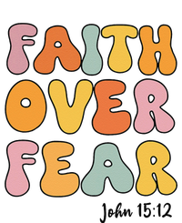 Faith Over Fear Christianshirt Jesus Cute Teen Girl Gift T-Shirt