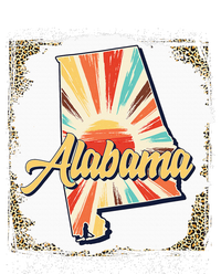 Vintage Usa Alabama State Map Flag Souvenir T-Shirt