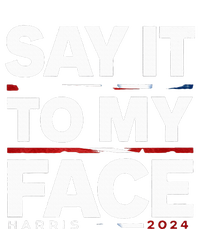 Say It To My Face Kamela Harris Election 2024 President Ceramic Star Ornament