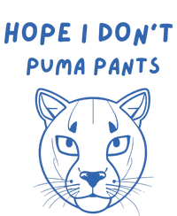 Hope I Dont Pants Funny Cat Pun Grommeted Golf Towel