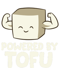 Vegan Vegetarian Love Tofu Powered By Tofu Women's Racerback Tank