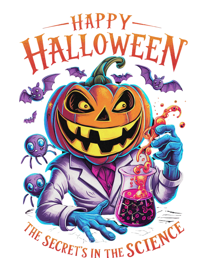 Halloween The Secret’S In The Science Teacher Scientist Fun Tall T-Shirt