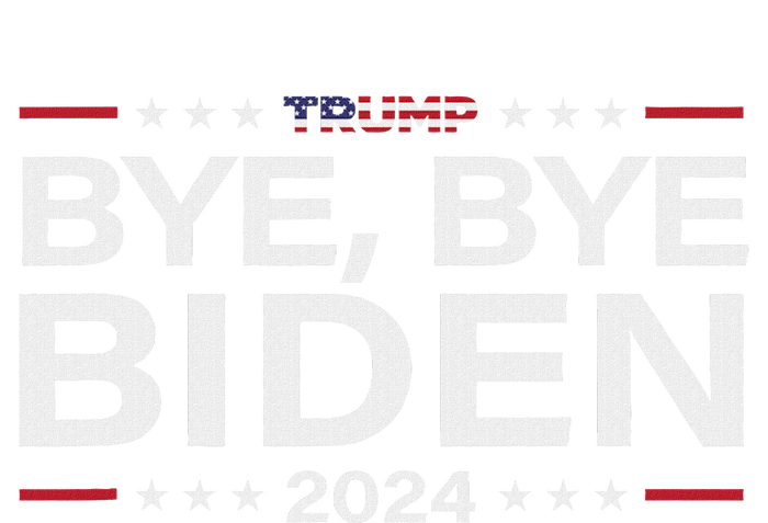 Trump 2024 Bye Bye Biden Dropped Out Election Funny T-Shirt