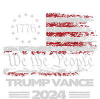 Trump Vance 2024 Us Flag We The People Republican President T-Shirt