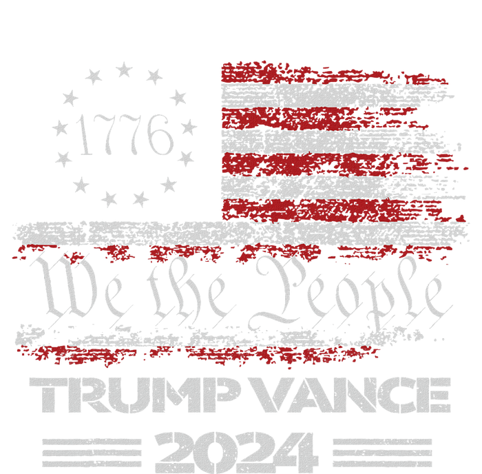 Trump Vance 2024 Us Flag We The People Republican President T-Shirt