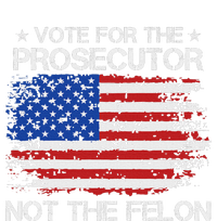 Retro American Flag Vote For The Prosecutor Not The Felon T-Shirt