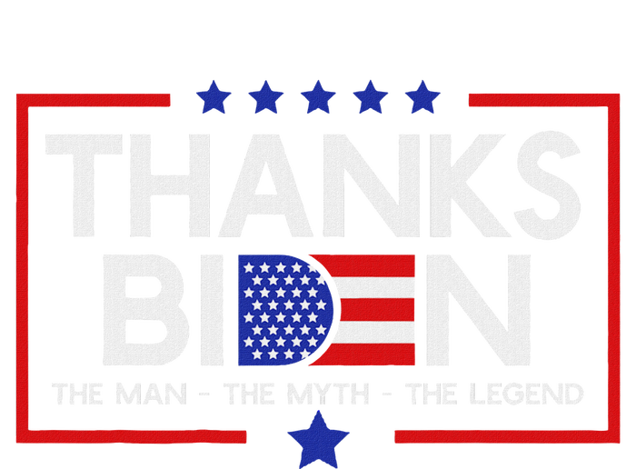 Thank You Joe Biden Man Myth Legend Usa Flag President Ladies Essential Flowy Tank